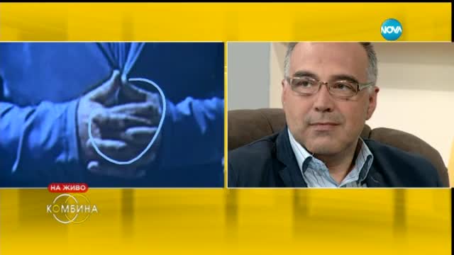 Антон Кутев пред телевизионния детектор на лъжата