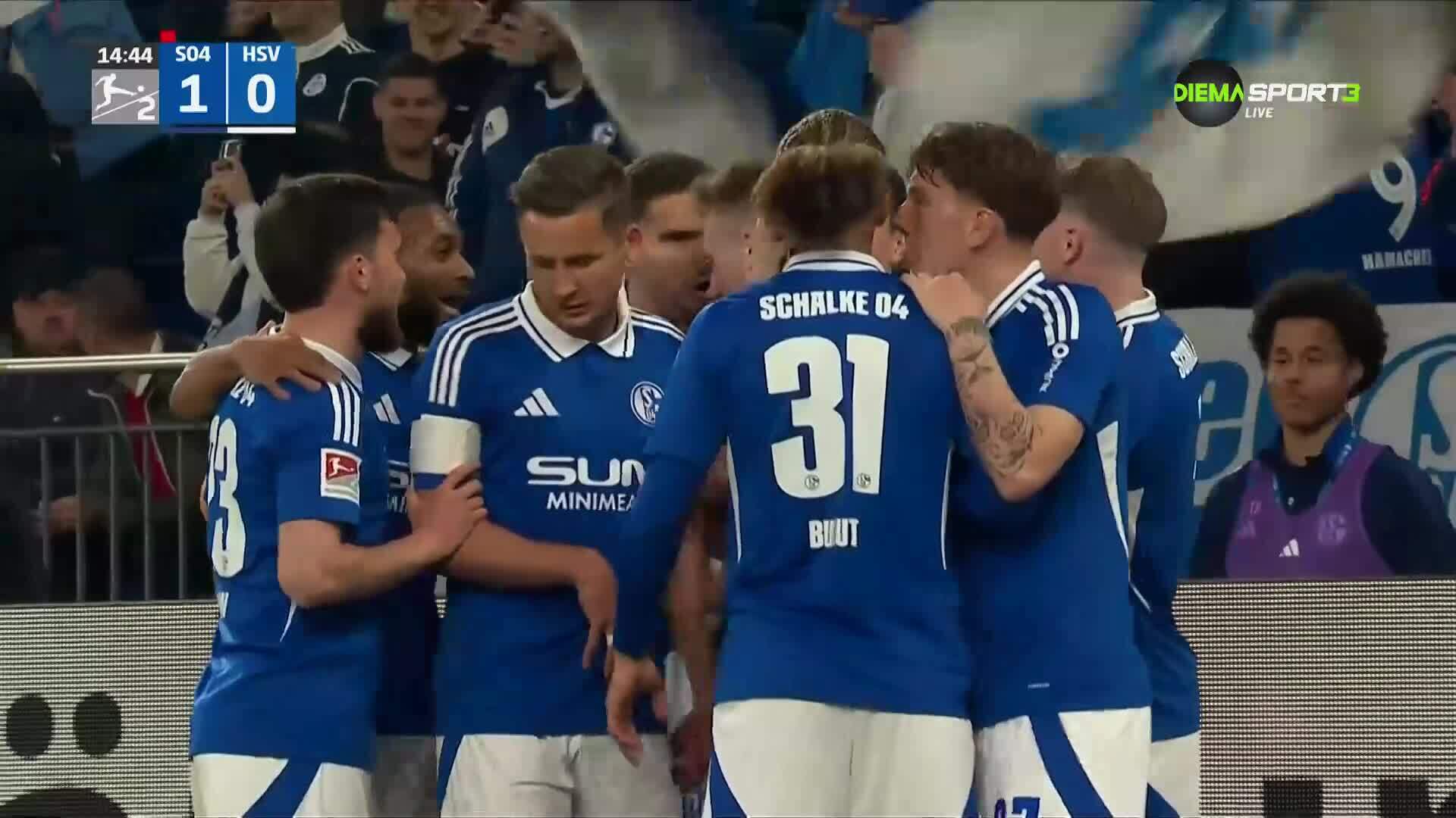 Шалке 04 - Хамбургер 2:2 /репортаж/