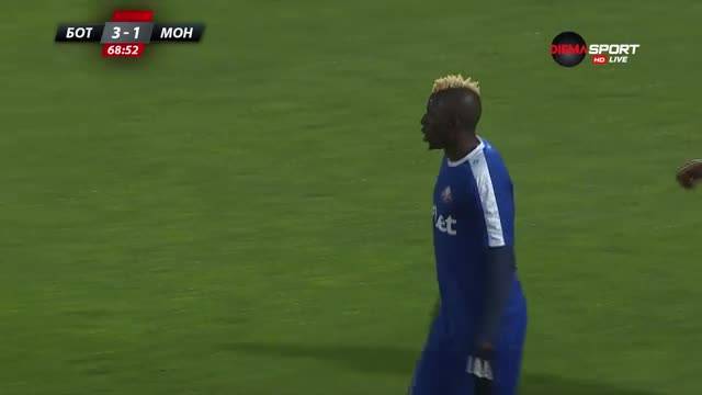 Саер Сен с дебютен гол в Първа лига, наказа Ботев
