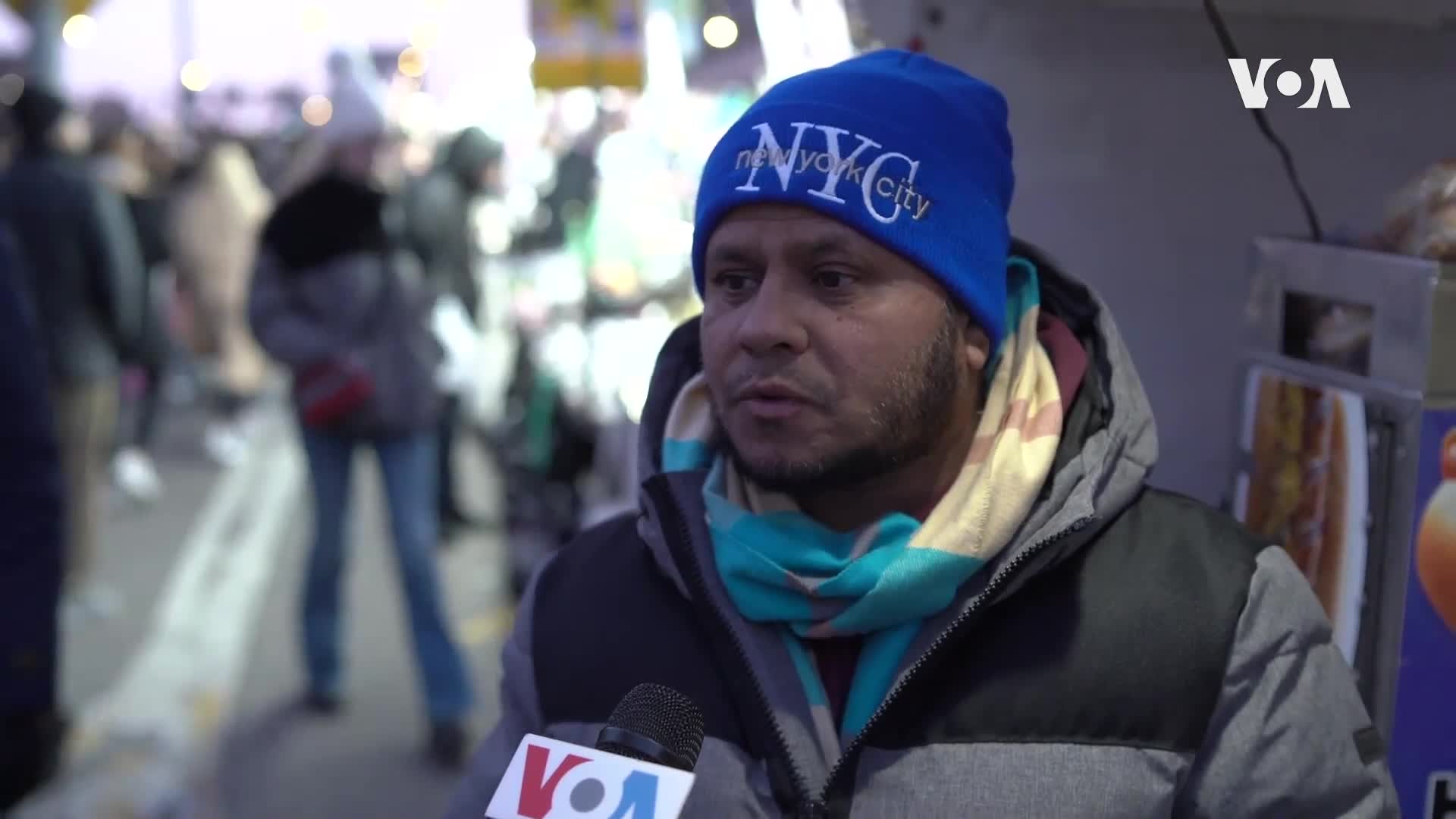 The New Year has been tough for vendors on New York City's Brooklyn Bridge
