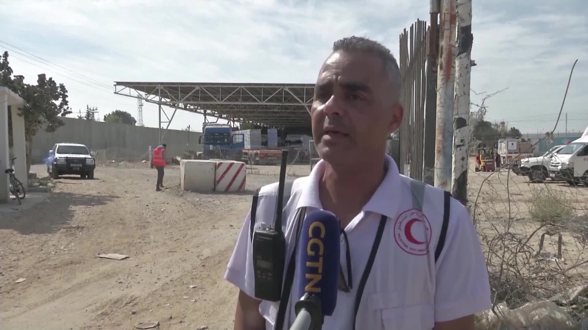 Нов конвой с хуманитарна помощ влезе в Газа от Египет през ГКПП "Рафах"