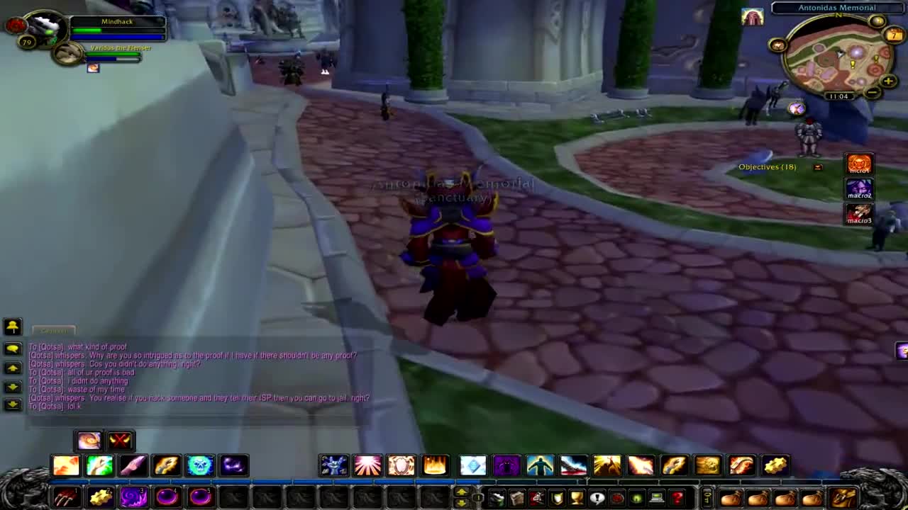Клане в Dalaran - Гавра с Mind Control и Teleport Hack