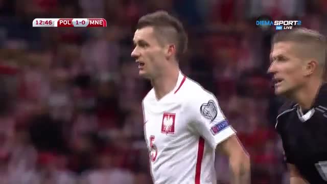 Полша - Черна гора 2:0 /първо полувреме/