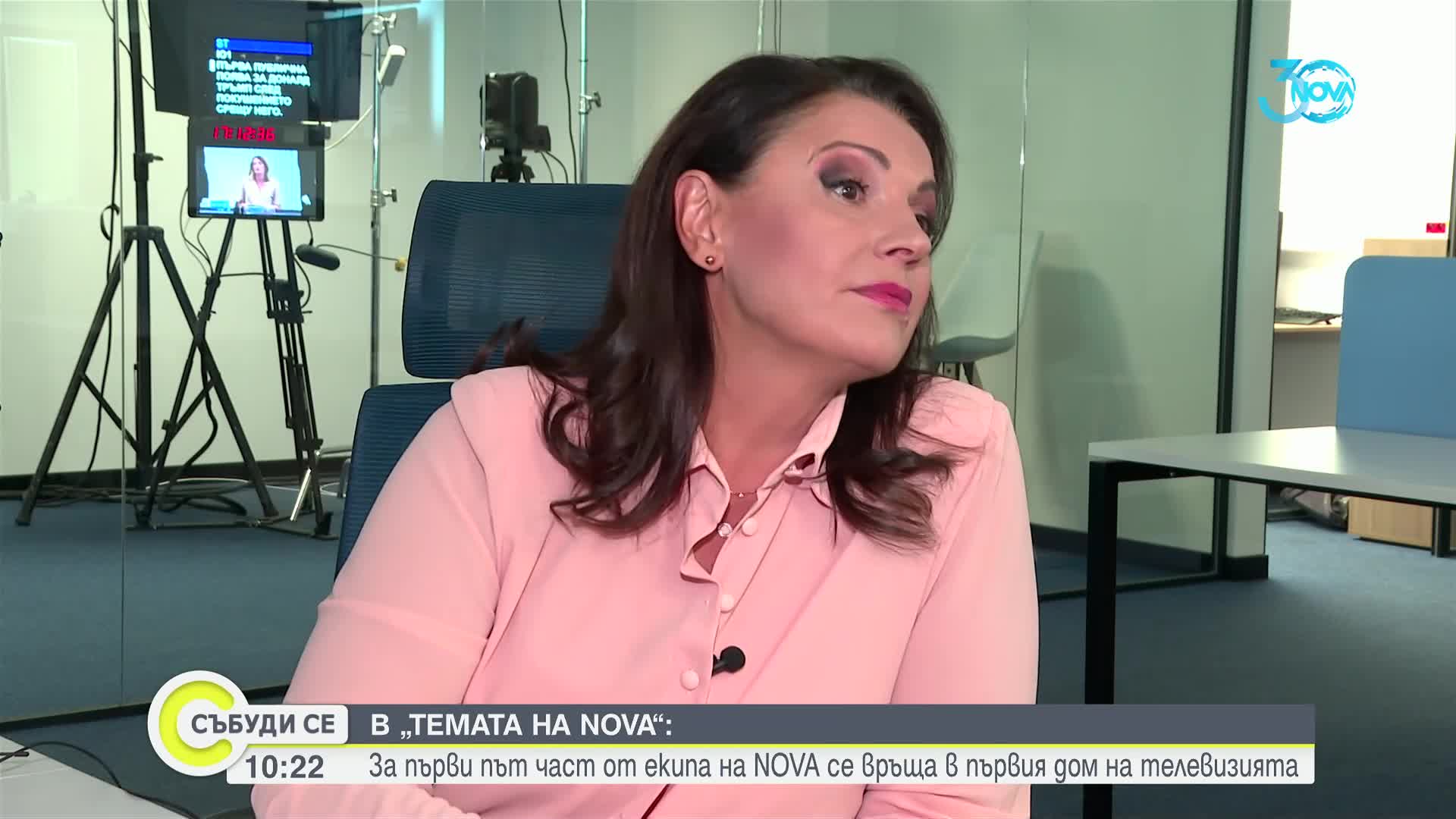 „Темата на NOVA” в аванс: За първи път част от екипа на NOVA се връща в първия дом на телевизията
