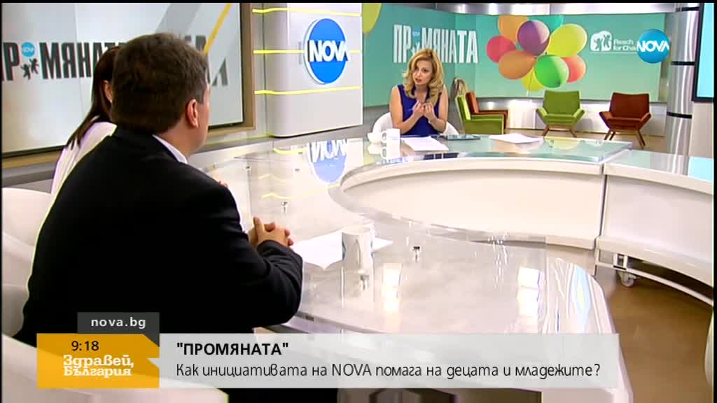ПРОМЯНАТА: Как инициативата на NOVA помага на деца и младежи?