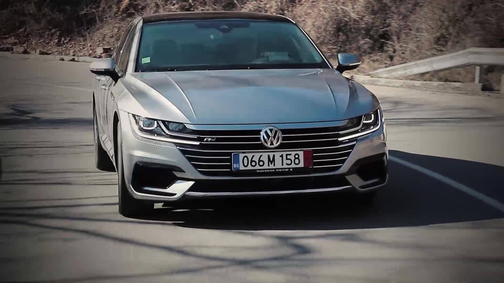 VW Arteon R Line 2.0 TDI BMT 4MOTION DSG 240HP – тест драйв