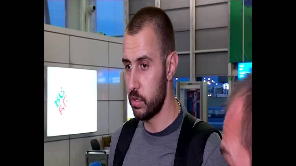 Валентин Братоев на летище София