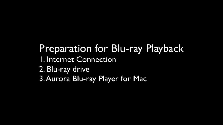 blu ray player for mac aurora