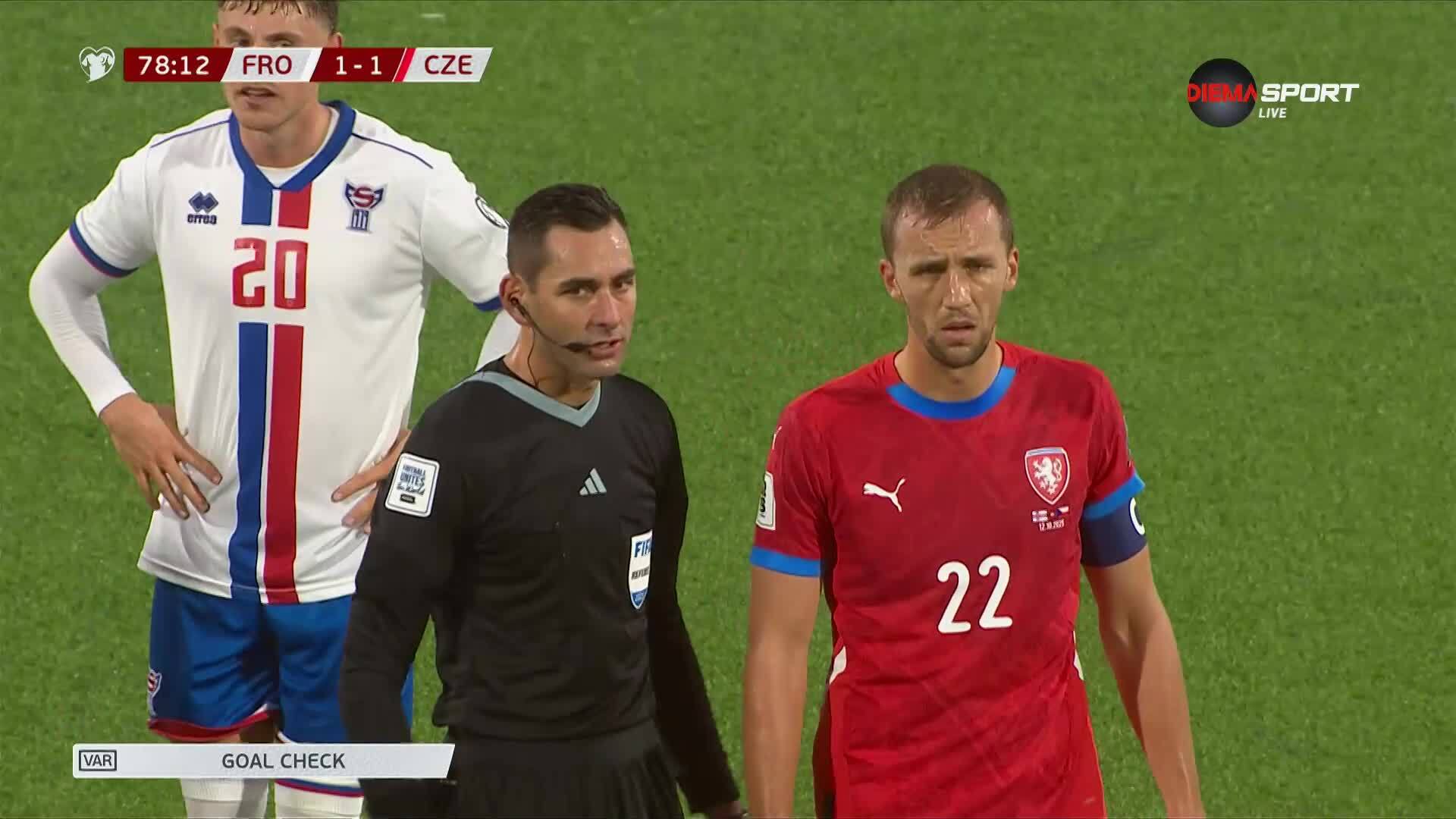 Фарьорски острови - Чехия 2:1 /репортаж/