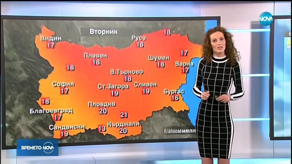 Прогноза за времето (04.03.2019 - централна)