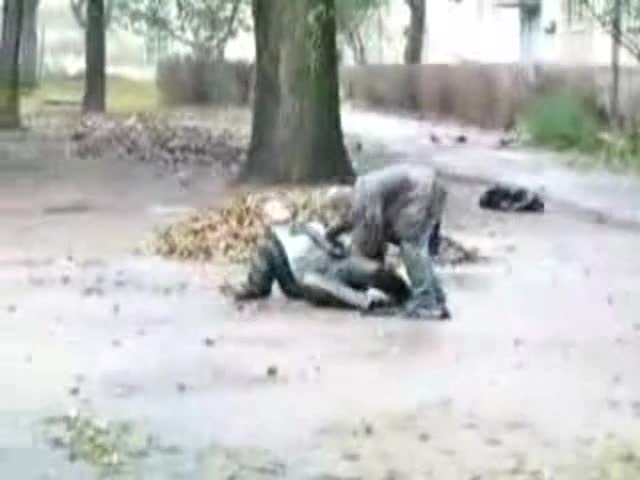 силата на алкохола - случайно заснето 