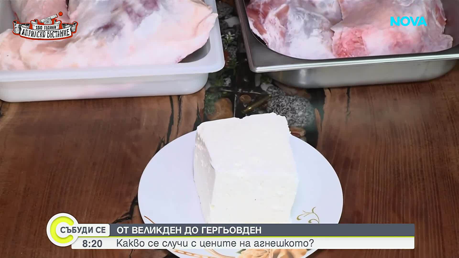 Каква е цената на агнешкото преди Гергьовден