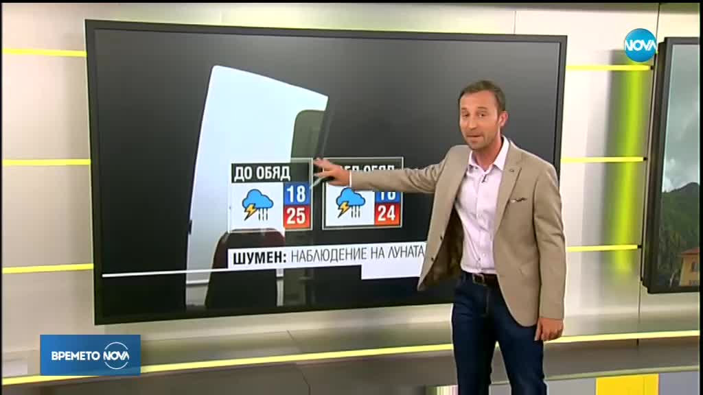 Прогноза за времето (27.07.2018 - сутрешна)