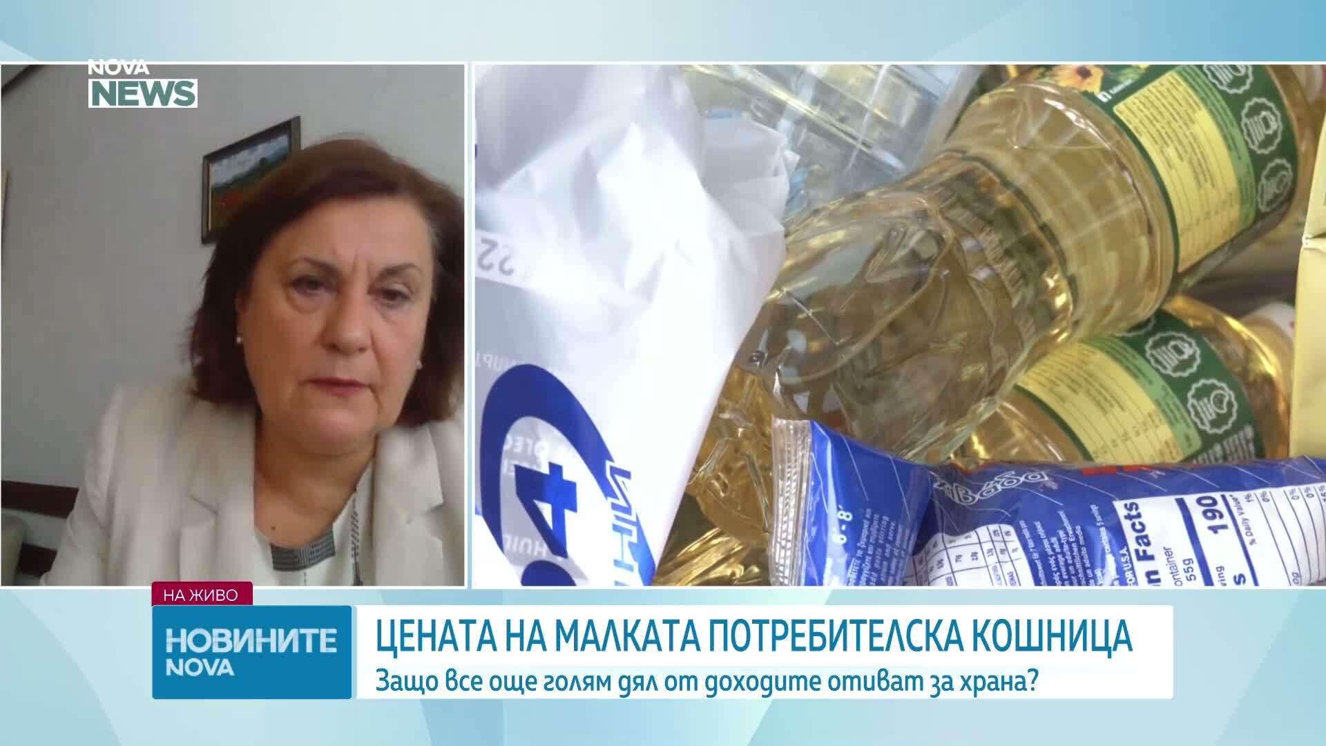 Виолета Иванова: Тенденцията за нарастване на цените продължава