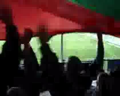 Феновете На Левски Срещу Жилина 18.09.08 2