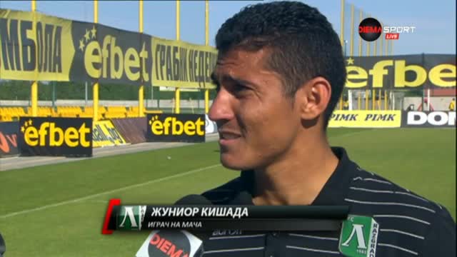 Играчът на мача Ботев - Лудогорец - Жуниор Кишада