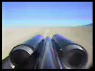 Най - бързото средство на земята - Thrust Ssc преминава звуковата бариера