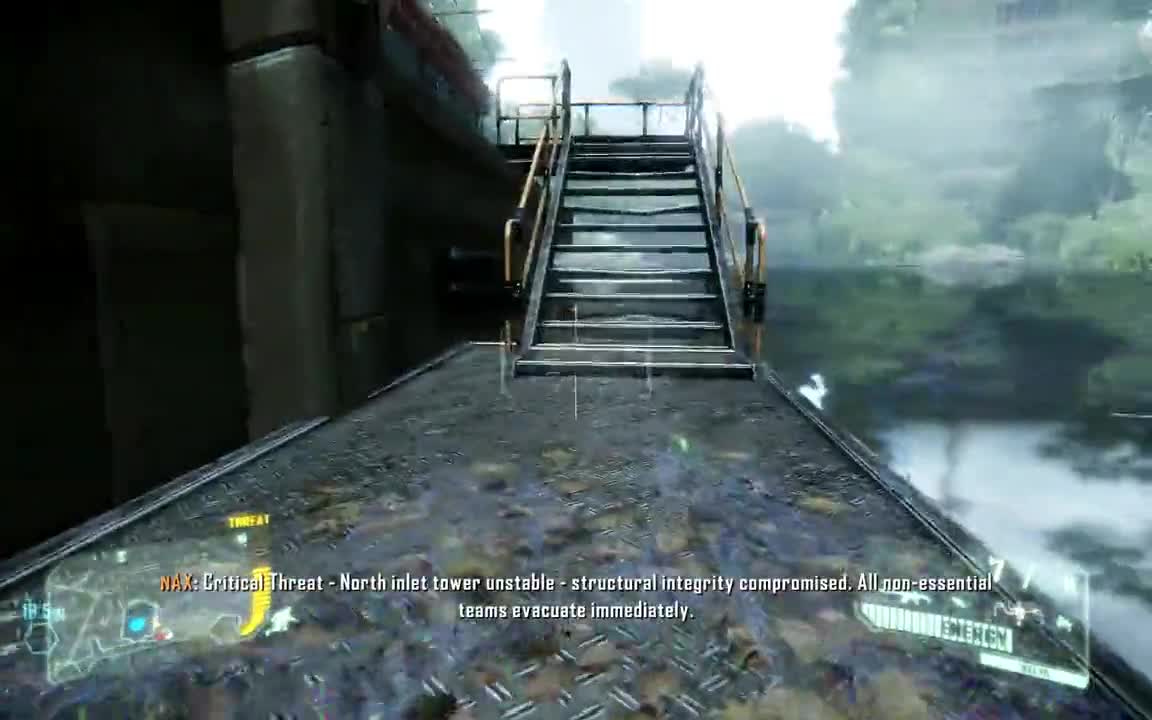 Crysis 3 - Взривяване на язовирната стена (най-добрата мисия от играта)