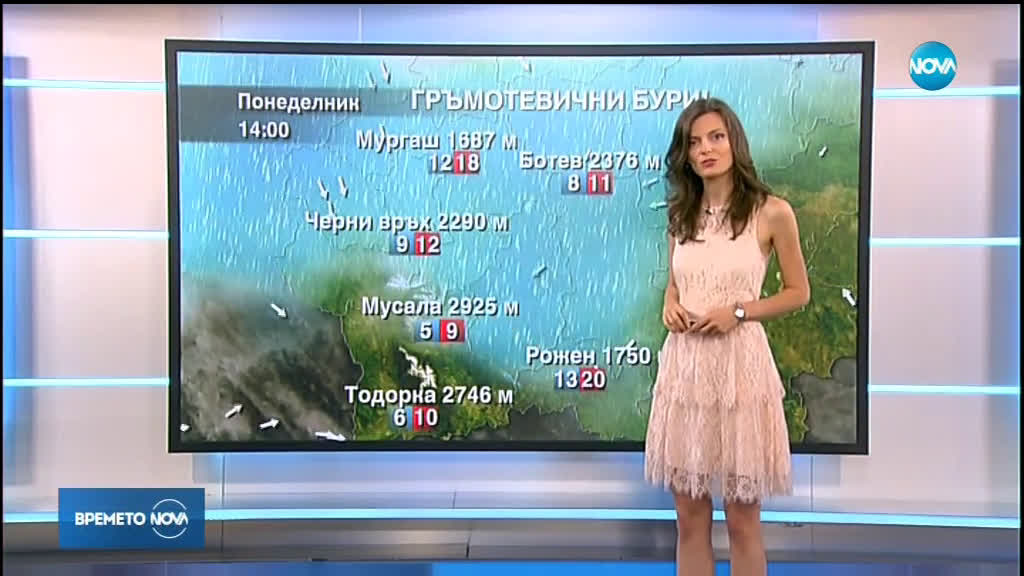 Прогноза за времето (29.07.2019 - обедна емисия)