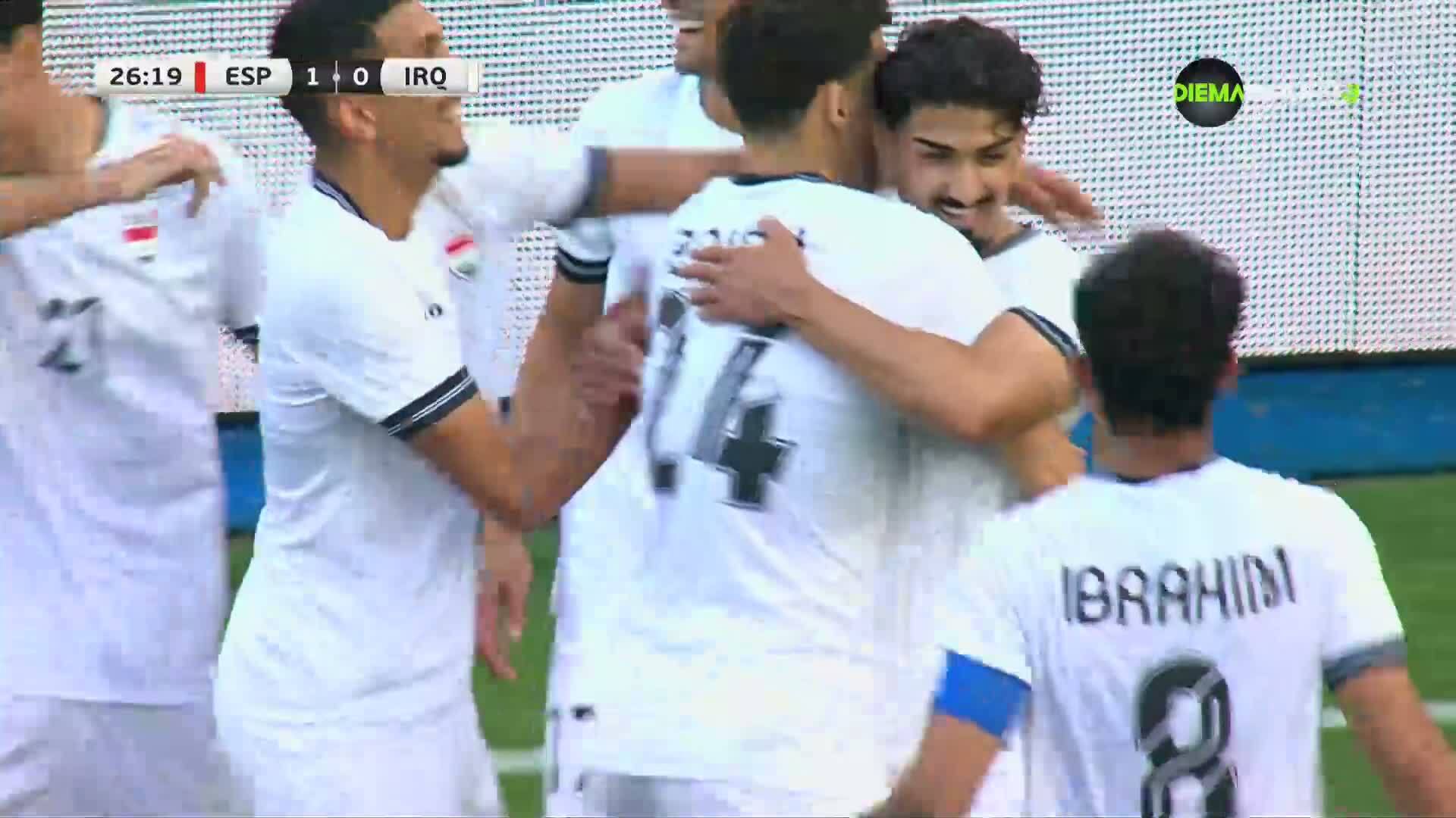 Ирак шокира Испания в Ла Коруня с невероятен гол (видео)