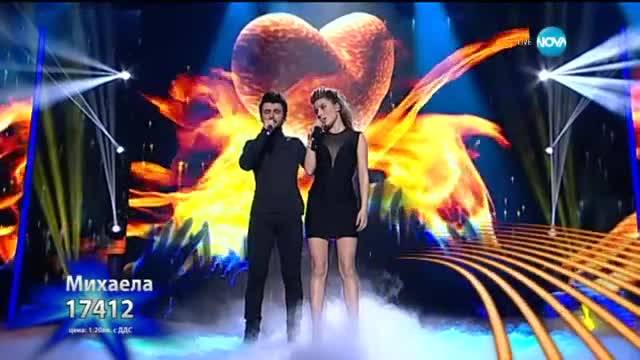 Михаела и Славин - X Factor Live (19.01.2015)