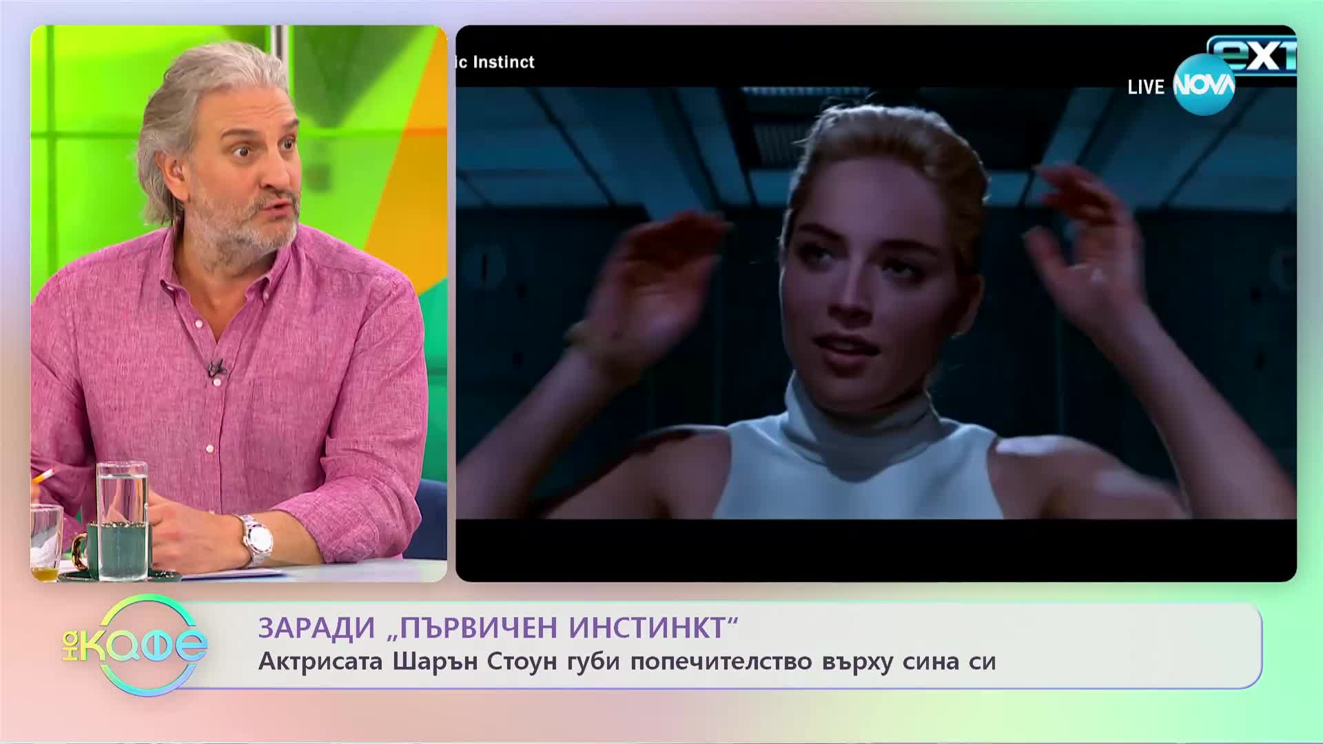 Шарън Стоун е загубила попечителството над сина заради "Първичен инстинкт"