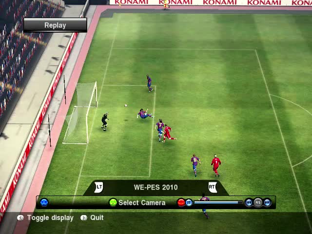 Нелеп автогол на Пуйол - Pes 2010