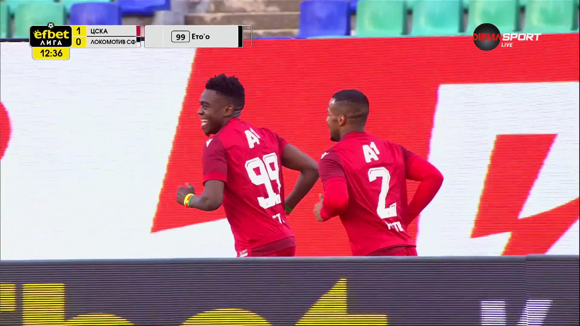 ЦСКА - Локомотив София 1:0 /първо полувреме/