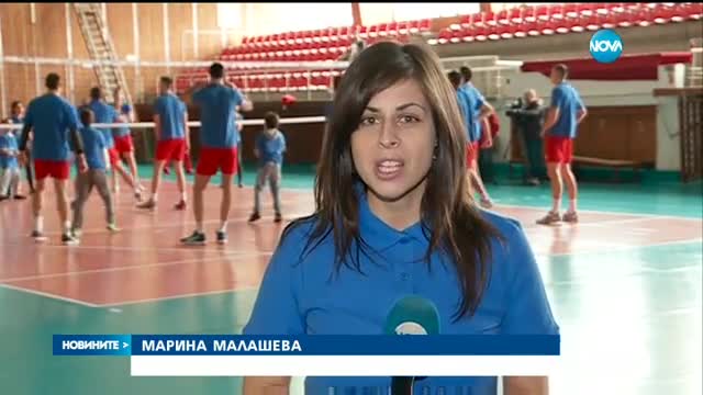 Волейболистите на ЦСКА облякоха сини тениски