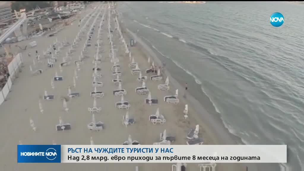 Отчетоха ръст на чуждите туристи у нас