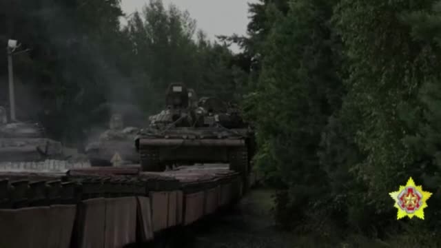 Военното министерство в Минск: Беларус разполага танкове по границата си с Украйна
