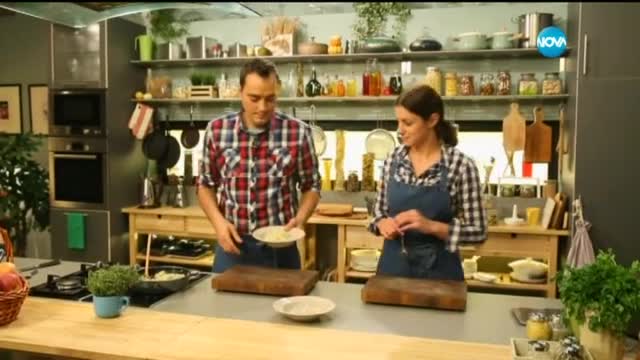Ориз с праз и кедрови ядки - Бон Апети (10.11.2015)
