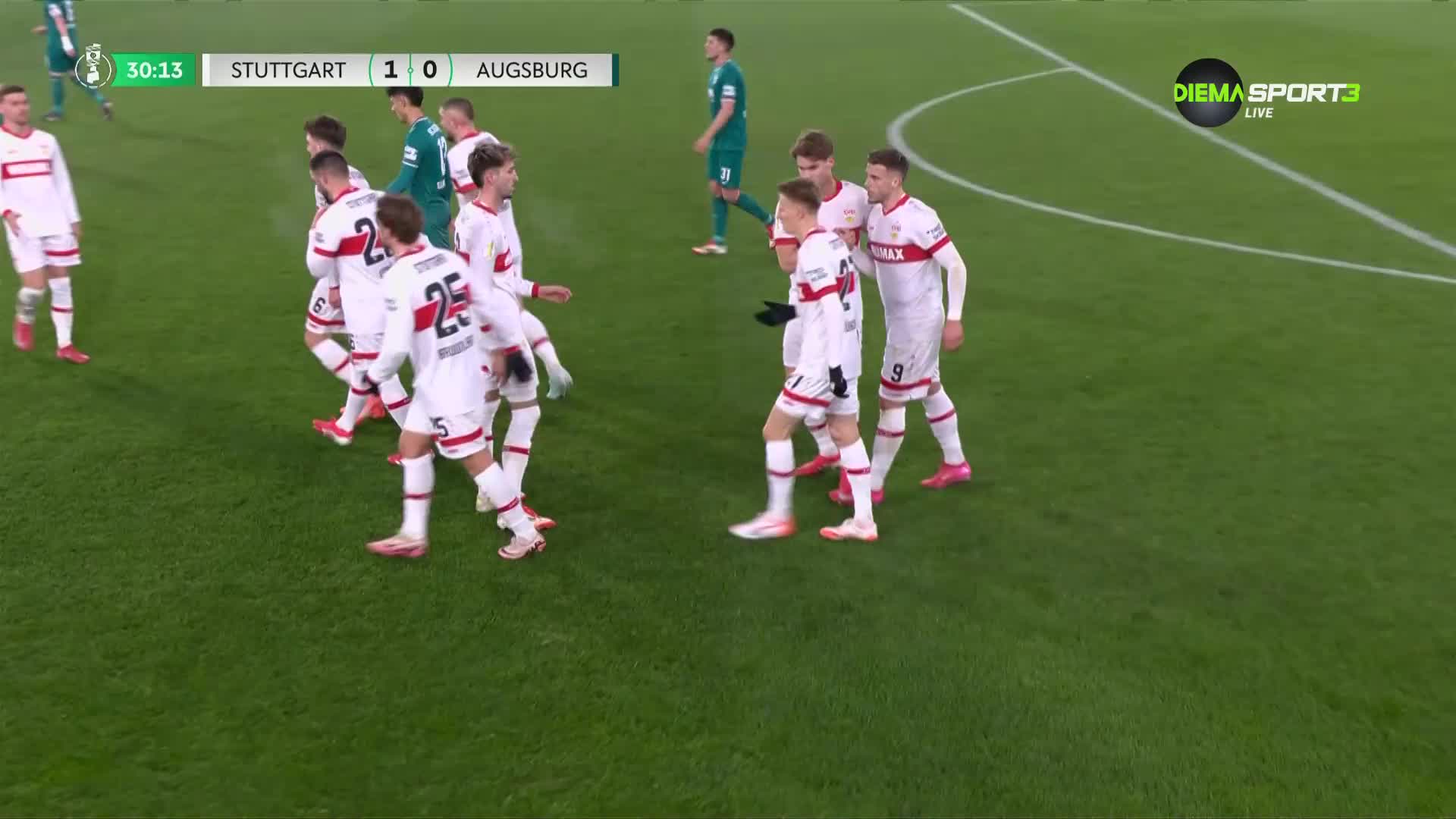 Щутгарт - Аугсбург 1:0 /репортаж/