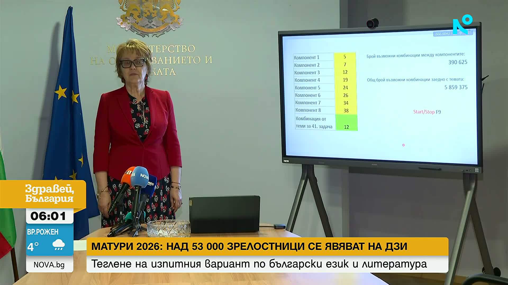 Изтеглиха изпитния вариант на матурата по български език и литература