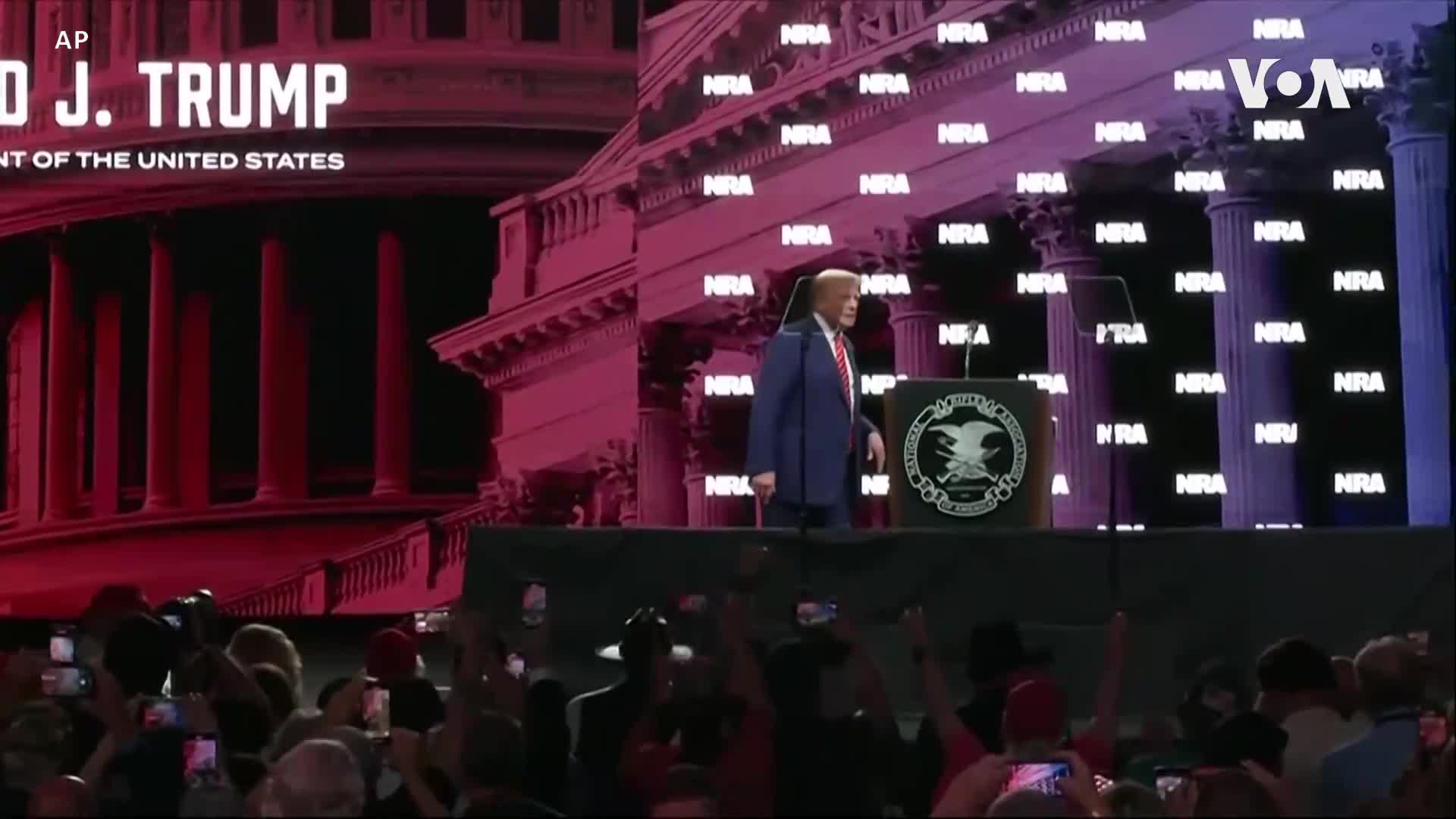 Biden and Trump at odds over gun control