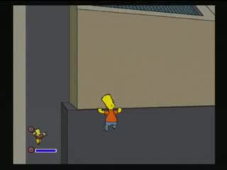 The Simpsons Game - Stage 6 - Enter the Cheatrix (part1) ps2 