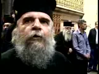 Бой в църквата на Божи гроб в Йерусалим