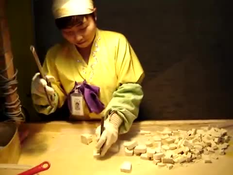 Как се режат сладки по корейски!