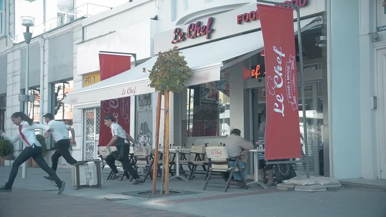 Кварталната батка думка сандвичи в Le Chef