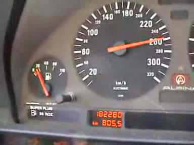 Alpina B10 - Bi - Turbo High Speed Acceleratio