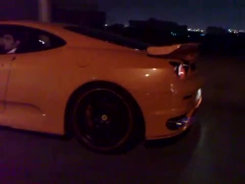 Зверски огън от Ауспуха! на - Ferrari F430 