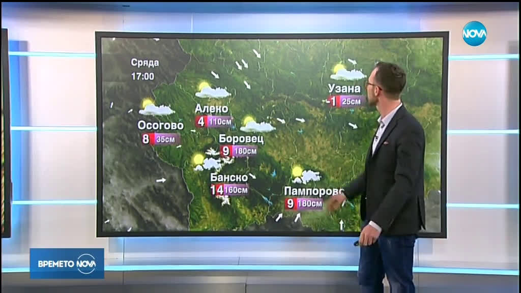Прогноза за времето (06.03.2019 - обедна)