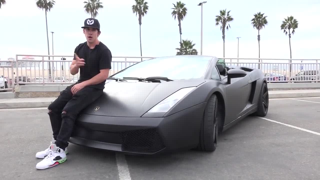 Разкриване на златотърсачка с Lamborghini