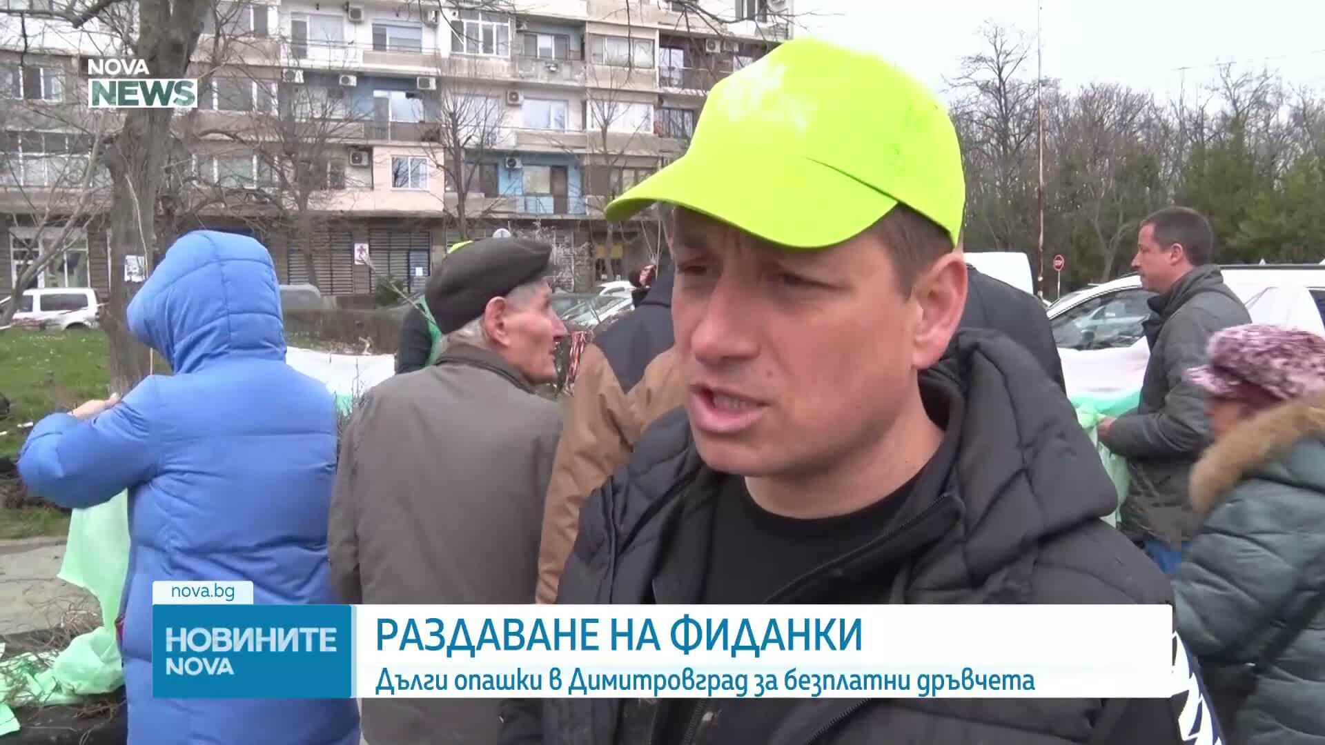 Раздадоха 16 хиляди фиданки на желащи в Димитровград