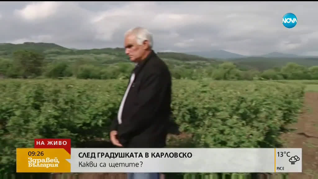 СЛЕД ГРАДУШКАТА: Какви са щетите в Карловско?