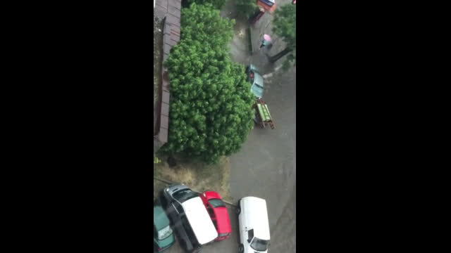 Наводнение на пъпа на Пловдив