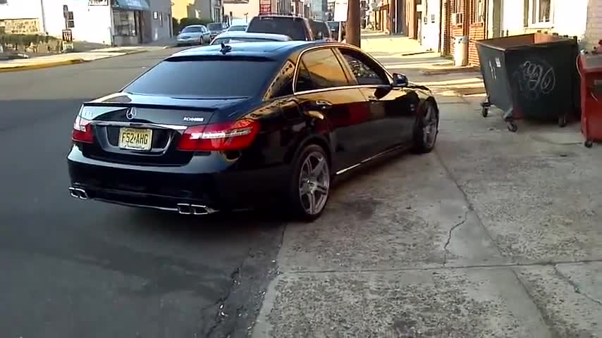 Супер звук на Mercedes e63 Rentech