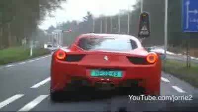 Ferrari 458 Italia в реални условия 