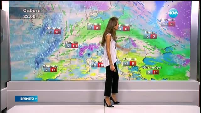 Прогноза за времето (09.01.2016 - обедна емисия)