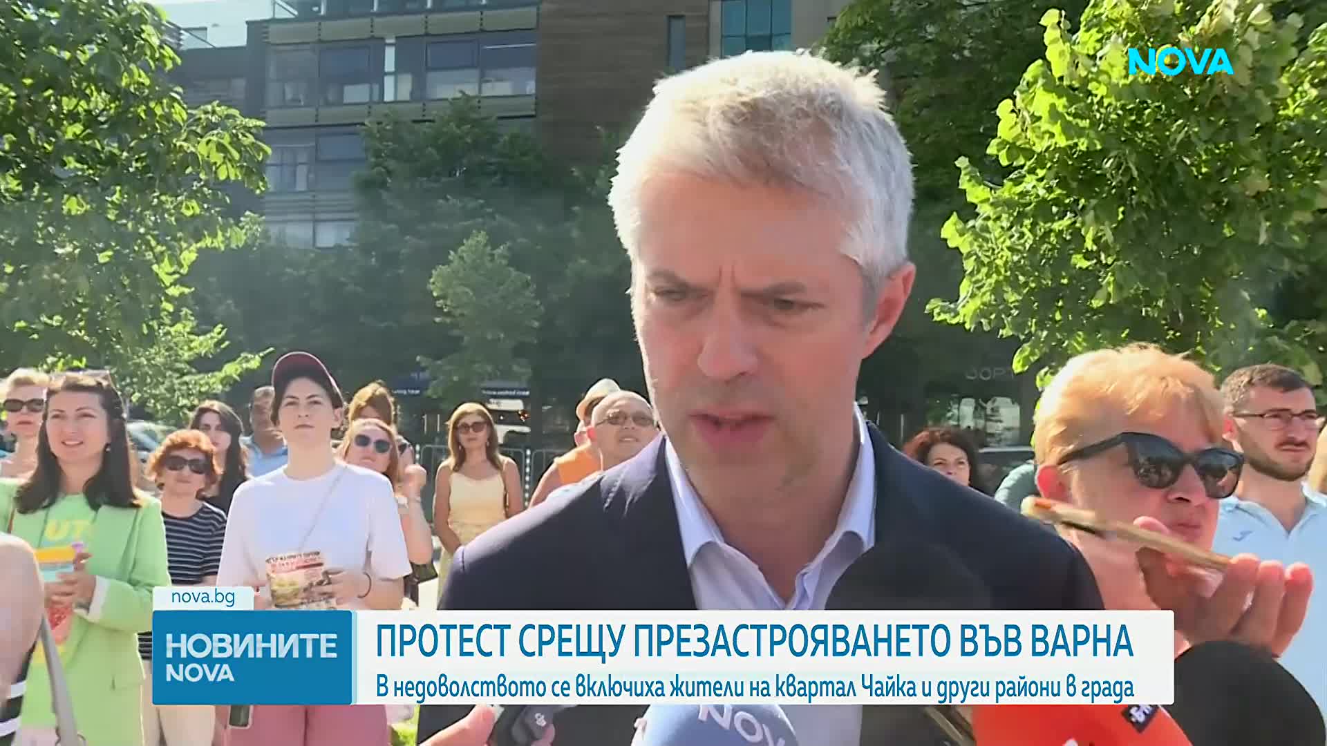 Жители на варненски квартал на протест заради строеж върху детска площадка